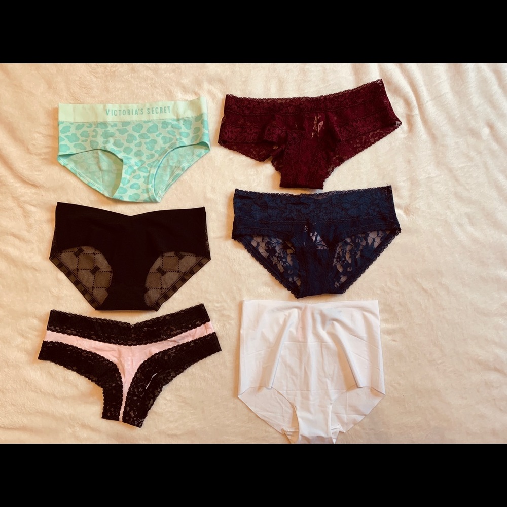 🌀Sold. Brand New 6 Victoria’s Secret panties. S